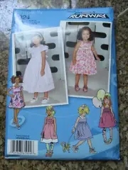 *Simplicity # 1924 Project Runway Dress with Variations Pattern Sz 4-8 UC