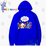 SAGO MINI WORLD HOODIE 兒童毛衣兒童 DTF 絲網印刷男孩女孩最新