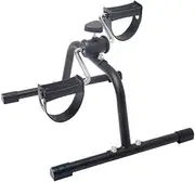 Mini Exercise Bike - Portable Desk Cycle - Hand,Arm & Leg Exercise Peddling Machine - Low Impact,Adjustable Fitness Rehab Equipment for Seniors,Elderly,PT - Stationary Bike Peddler