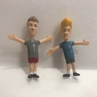 2012 絕版 癟四與大頭蛋 鐵線 公仔 人偶 玩具 Beavis and Butt-head 老品 MTV 憋四 鱉四