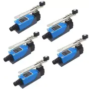 5PCS ME-8108 Momentary Limit Switch Travel Switch Adjustable Roller Lever Arm