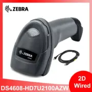 Zebra DS4608-HD7U2100AZW Handheld 2D Imager Corded Barcode Scanner w/ USB Cable