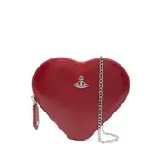 [Vivienne Westwood] Vivienne Westwood Heart-shaped Zip-around Cross Body Bag ONE SIZE RED
