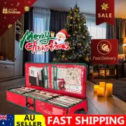 Christmas Xmas Wrapping Paper Storage Bag Tidy Gift Wrap Organizer Decoration D2
