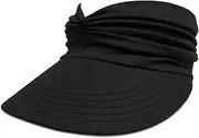 [aoozleny] Womens Wide Brim Sun Visor Hat, Summer Beach Sport Cap