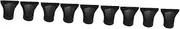 Healeved 9pcs Hair Dryer Nozzles Plastic Diffuser for Hair Styling Reusable Hairdressing Tool for Salon Use Reduces Frizz Enhances Shine Easy to Install