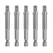 5Pcs Drill Socket Adapter Adapter Impact Drill Extension Bit Socket