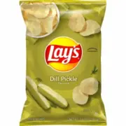 〽️ New Exclusive Lays Dill Pickle Potato Chips 7.75oz
