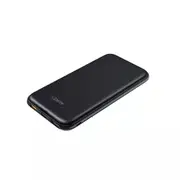 10000mAh USB-C PD Port Slim External Battery Power Bank Portable Charger Black