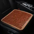 Seat Mat Bamboo Seat Cushion 45CM Chair Cushion Universal Seat Pad Auto