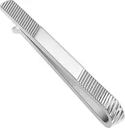[TAIGRAMA] Tie Clip for Men Gun Black Gold Silver, 2.5 Inch Tie Bar and Tie Pin Clip for Regular Ties Traditional Ties, Unique Mens Tie Clip Tie Clasp Black Suitable for Wedding Anniversary Business