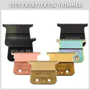 BaBylissPro FX707 Deep Tooth Fine Tooth Zero Gap Blades for FX787 FX726 Trimmers