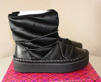 Tory Burch Sleeping Bag Mid-calf Boots Black Size 8 $398
