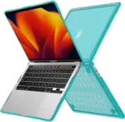 fot MacBook Pro 13 inch Case, Crystal Shell Slim Armor Sleeve Shock Absorption