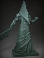 Silent Hill Pyramid Head 8" 3d Printed Model