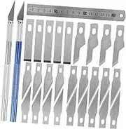 Gogogmee 1 Set Precision Craft Knife for Paper and Crafts Durable Blades for DIY Art Projects and Hobby Crafting