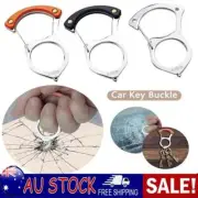 Portable Multi Function Car Key Buckle Self-Protection Hook Key Chain Practical