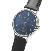 NOMOS Glashütte Tangente Neomatik 39 Blue Gold watch men TO05274