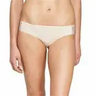 Auden Womens Bonded Edge Bikini Size L (12-14) Mesh Sides Soft Light Pink