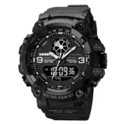 Men's Analogue Digital Watches LED 50m Waterproof Male Army Military Sport Watch