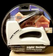 Surebonder® Light Tacker For Lights Garland Alarms Phones Speakers NIB