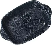 HAKIDZEL Binaural Bread Baking Dish Ceramic Serving Plate Oven Safe Delicate Handle Design for Pasta Sushi