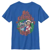 Stitch Mele Kalikimaka Christmas T-Shirt