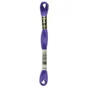 DMC 6-Strand Embroidery Cotton 8.7yd Dark Blue Violet