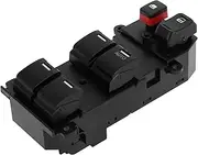 X AUTOHAUX Power Window Switch for Honda CR-V 2007-2010 Window Control Switch ABS Black Front Right Driver Side