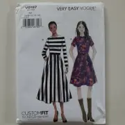 Vogue Sewing Pattern 9197 V9197 Misses Dresses Pattern Size 6-14 New