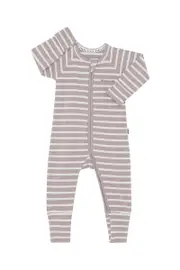 [Bonds] Bonds Baby Cotton Wide Needle Rib Zippy Cotton in Stripe Xuk Size: 3-6 Months, Aussie Cotton 3-6 Months Stripe Xuk