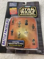 1997 Star Wars MicroMachines Action Fleet Battle Pack #12 - Cantina Smugglers