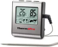 在飛比找Yahoo!奇摩拍賣優惠-【北歐生活】現貨 ThermoPro 料理用 數位溫度計 計