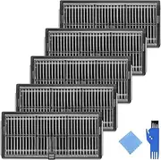 [EATBALE] HEPA FIlter Suitable for Dreame L10s Pro Ultra Heat / X40 ultra / X30 Ultra / X30 Pro Plus/ X30 Pro Ultra Robot Vacuum Cleaner Air FIlter Replacement Parts Accessories Kit Filter Tool