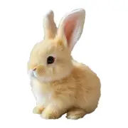 Electronic Plush Bunny Companion Plush Animal Can Jump and Make Sound Stuffed Animal Soft Plush Toy for Easter Boys and Girls Yellow