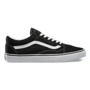 Vans CANVAS Old Skool Black/True White Skateboarding Shoes Classic Fast shipping