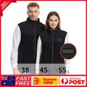 Polar Fleece Heated Vest,16 Heating Zones,Lightweight insulated Electric Vest AU