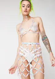 [Club Exx] Hoochie Hologram Harness Set