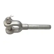 3/4" Marine Drop Forged Swage Open Sockets Stainless Steel T316 12500 lbs WLL
