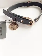 Mimco Wild Thing Collar Rose Gold Size M 51 Cm BNWT With Dust Bag