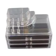 NEW COMPACTOR COSMETIC ORGANISER 3 DRAWERS Makeup Lipstick Caddy