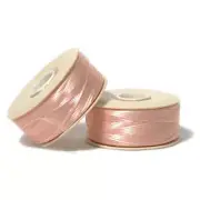 Nymo Beading Thread Size B Baby Pink 43901 (2 bobbins) Size B Waxed Nylon Thread