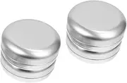 CONGARTENO 4Pcs Convenient Makeup Box Multi Functional Aluminum Soap Cases Household Tins for Travel Outdoor Use Leak Storage for Creams Ointments Earphones