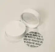 LOT 50-WHITE ribbed 38MM plastic cap tamper proof seal liner bottle closure NEW