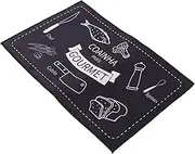 BRIGHTFUFU 1Pc Non Slip Absorbent Bath Mat for Bathroom Shower Comfortable Floor Mat for Kitchen and Living Room Use Creative Design for Home Decor