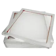4 PCs Aluminum Silk Screen Printing Press Screens White Mesh 20" x 24"（50*60cm）