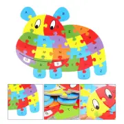 Building Toys Kids Ages 4-8 Wooden Puzzle Alphabet Puzzle Abc Puzzles