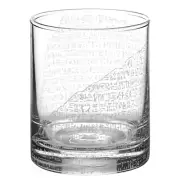 ROSETTA STONE Whiskey Glass