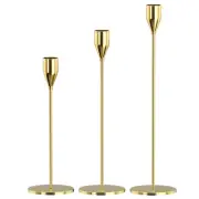 SUJUN Candle Holders Set of 3 for Taper Candles, Decorative Candlestick Holde...