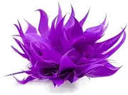 [HUFFA] Feather Brooch Goose Feather Flower Scarf Clip for Women Brooches Lapel Pins Dress Accessory Wedding Boutonniere Corsage